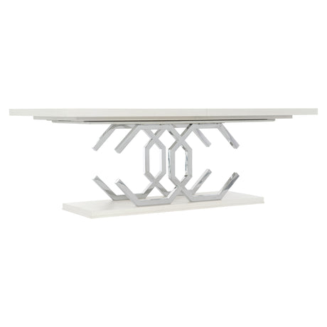 Silhouette Eggshell Rectangular Dining Table - Ornate Home