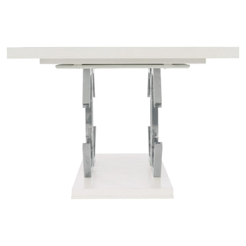 Silhouette Eggshell Rectangular Dining Table - Ornate Home