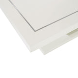 Silhouette Eggshell Rectangular Dining Table - Ornate Home