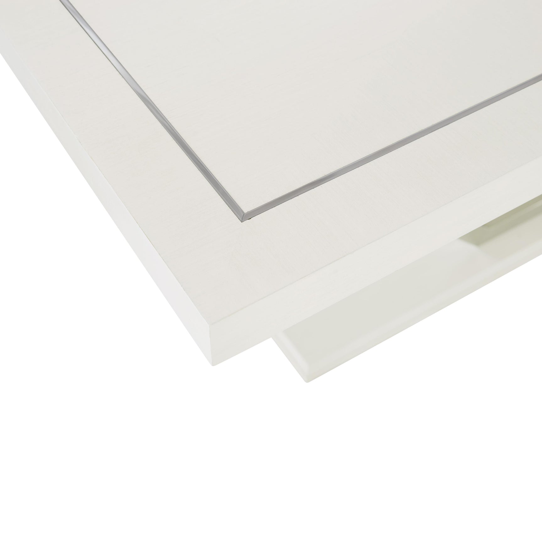 Silhouette Eggshell Rectangular Dining Table - Ornate Home