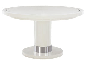 Silhouette Eggshell Round Dining Table - Ornate Home