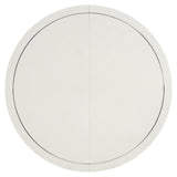 Silhouette Eggshell Round Dining Table - Ornate Home