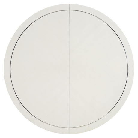 Silhouette Eggshell Round Dining Table - Ornate Home