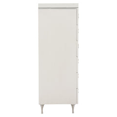 Silhouette Eggshell Tall Drawer Chest - Ornate Home
