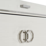 Silhouette Eggshell Tall Drawer Chest - Ornate Home