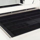 Silhouette Eggshell Tall Drawer Chest - Ornate Home