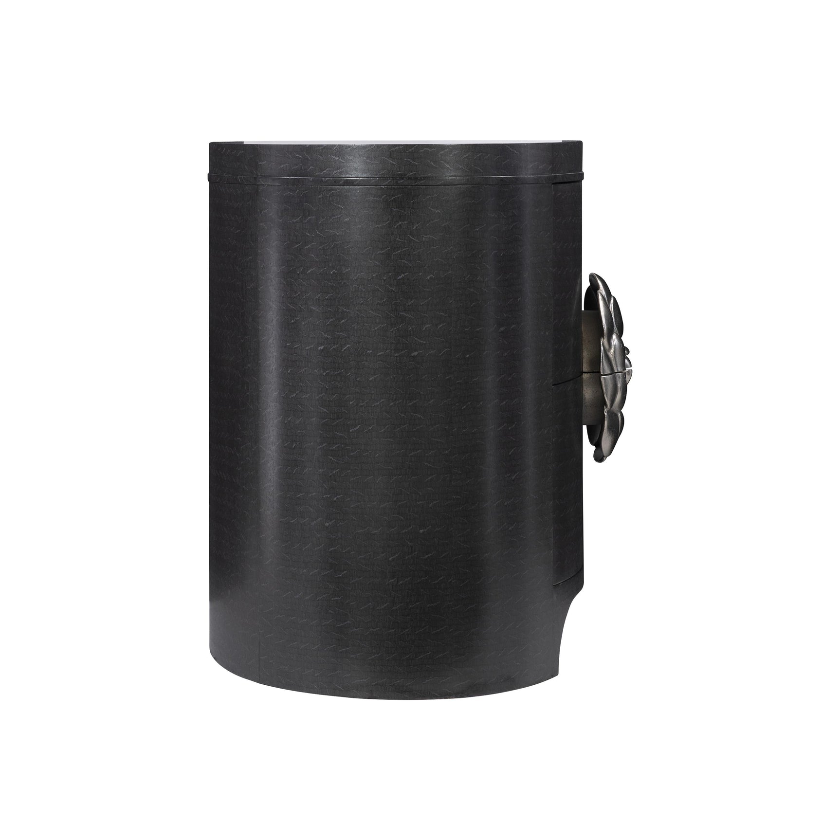 Silhouette Figured Onyx Nightstand - Ornate Home