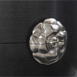 Silhouette Figured Onyx Nightstand - Ornate Home