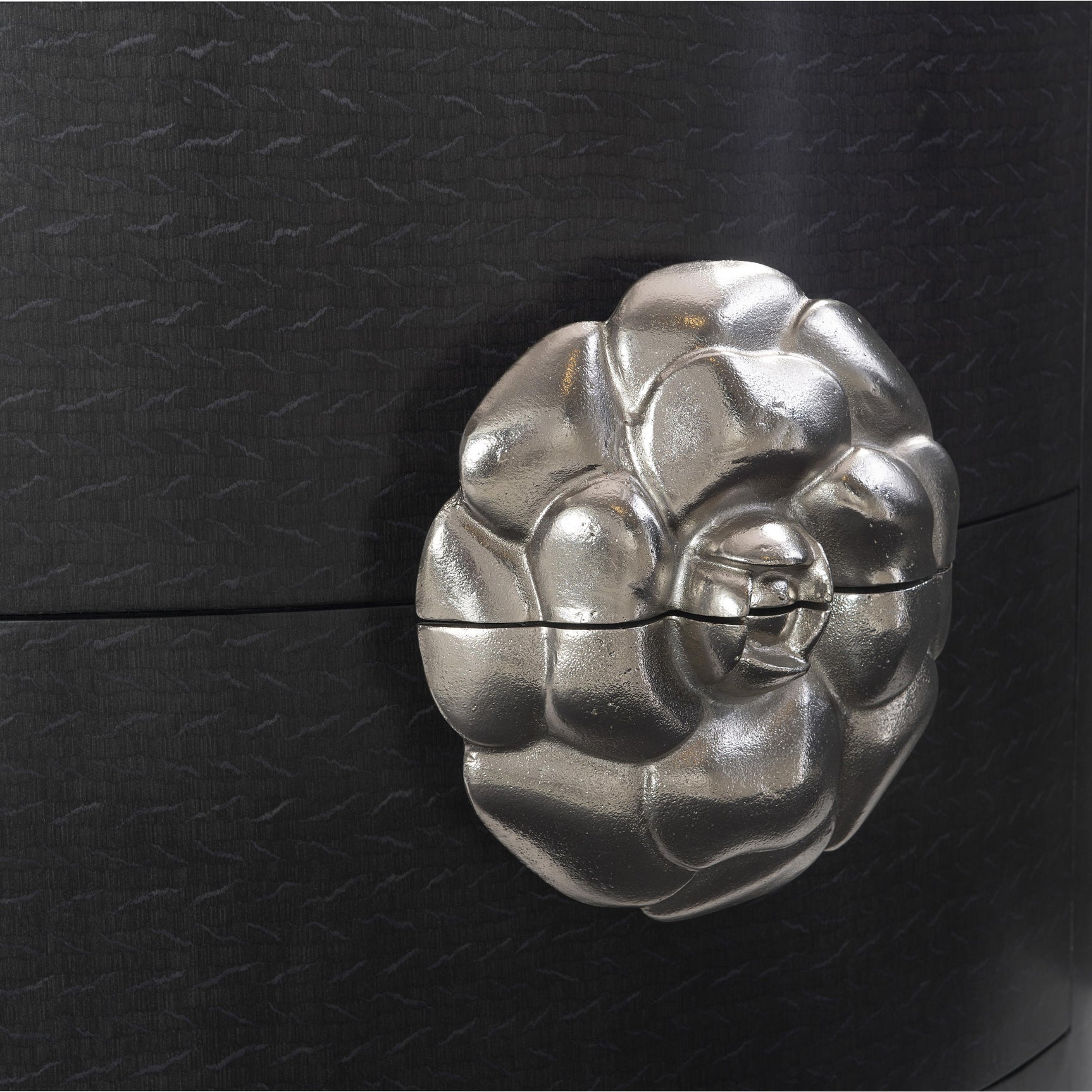 Silhouette Figured Onyx Nightstand - Ornate Home