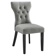 Silhouette Light Gray Dining Side Chair - Ornate Home