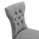 Silhouette Light Gray Dining Side Chair - Ornate Home
