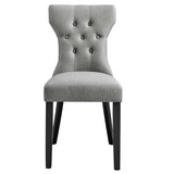 Silhouette Light Gray Dining Side Chair - Ornate Home