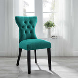 Silhouette Teal Dining Side Chair - Ornate Home