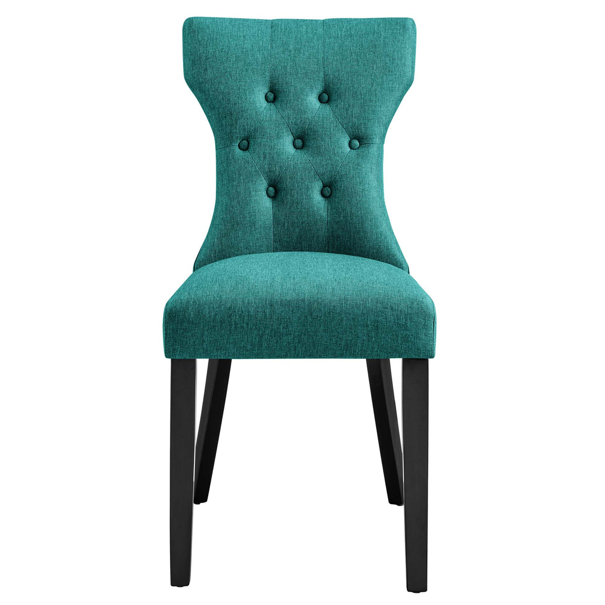 Silhouette Teal Dining Side Chair - Ornate Home