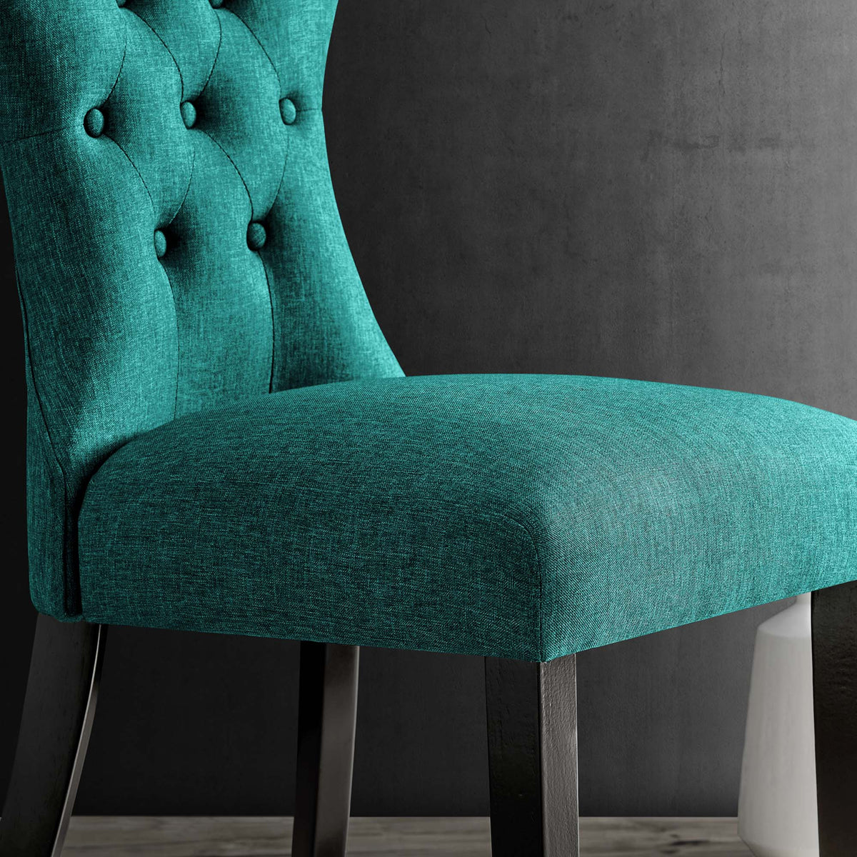 Silhouette Teal Dining Side Chair - Ornate Home