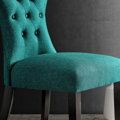 Silhouette Teal Dining Side Chair - Ornate Home