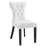Silhouette White Dining Side Chair - Ornate Home