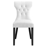 Silhouette White Dining Side Chair - Ornate Home