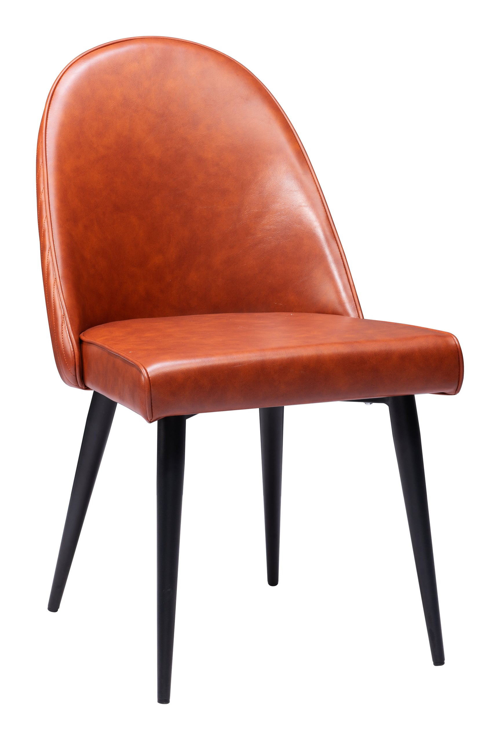 Silloth Brown Armless Dining Chair (Set of 2) - Ornate Home