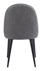 Silloth Gray Armless Dining Chair (Set of 2) - Ornate Home