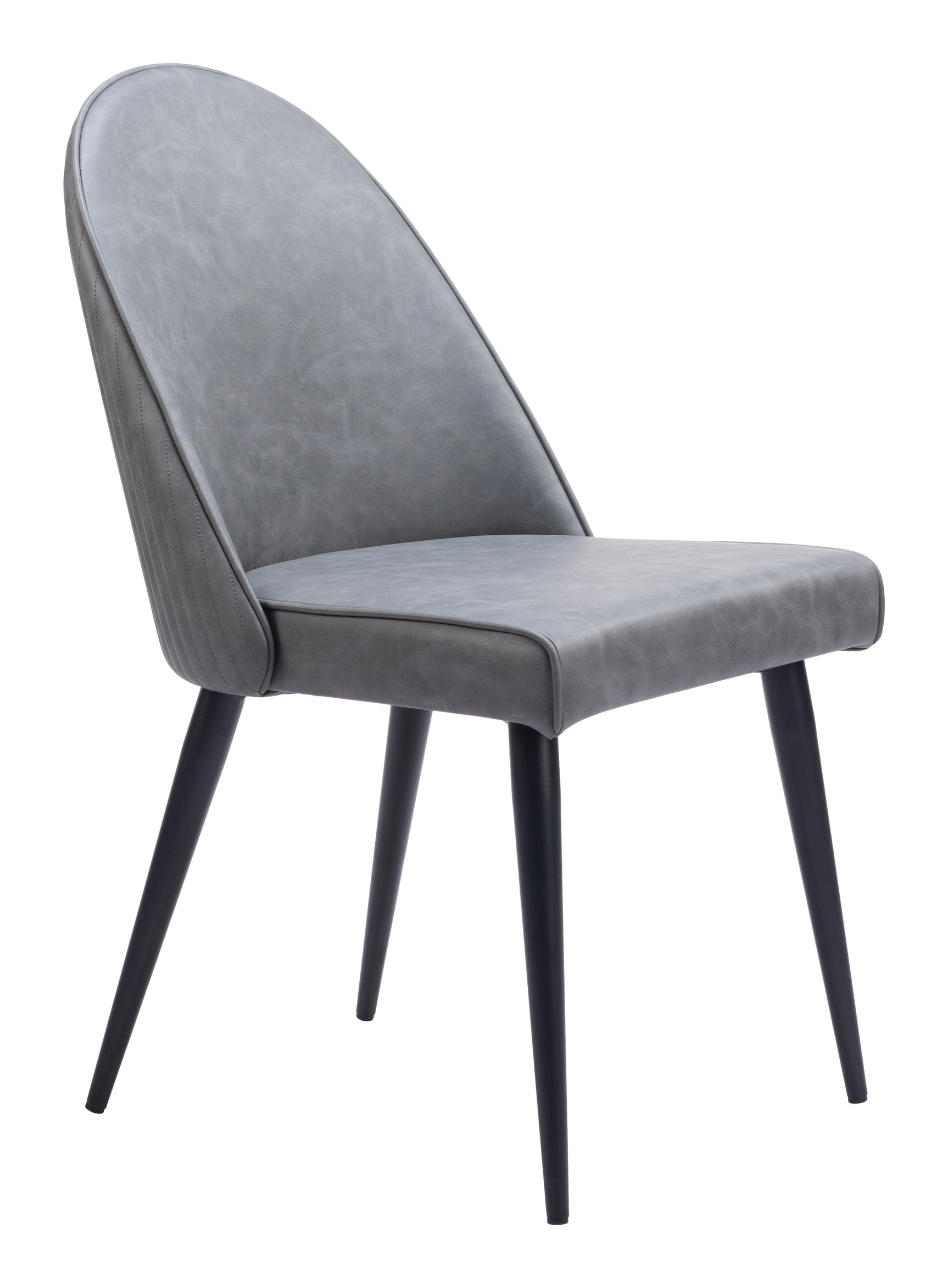 Silloth Gray Armless Dining Chair (Set of 2) - Ornate Home