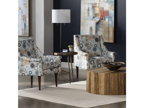 Silva Brown/Gold Accent Table - Ornate Home