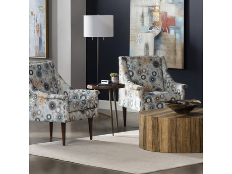 Silva Brown/Gold Accent Table - Ornate Home