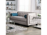 Silvan Gray Loveseat - Ornate Home