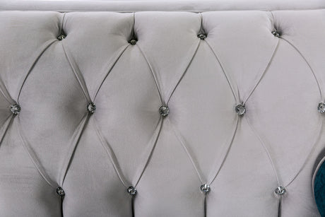 Silvan Gray Sofa & Loveseat - Ornate Home