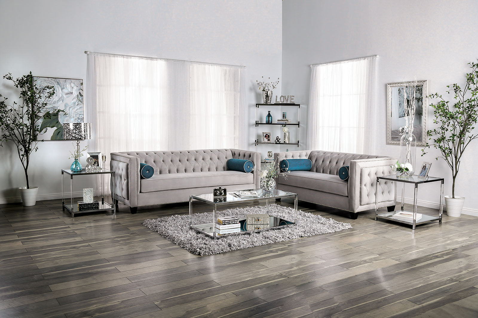 Silvan Gray Sofa - Ornate Home