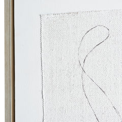 Silver Expressions White Canvas - Ornate Home