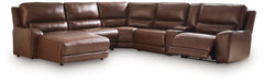 Silverbrooke Canyon 6-Piece LAF Power Reclining Sectional with Chaise - Ornate Home