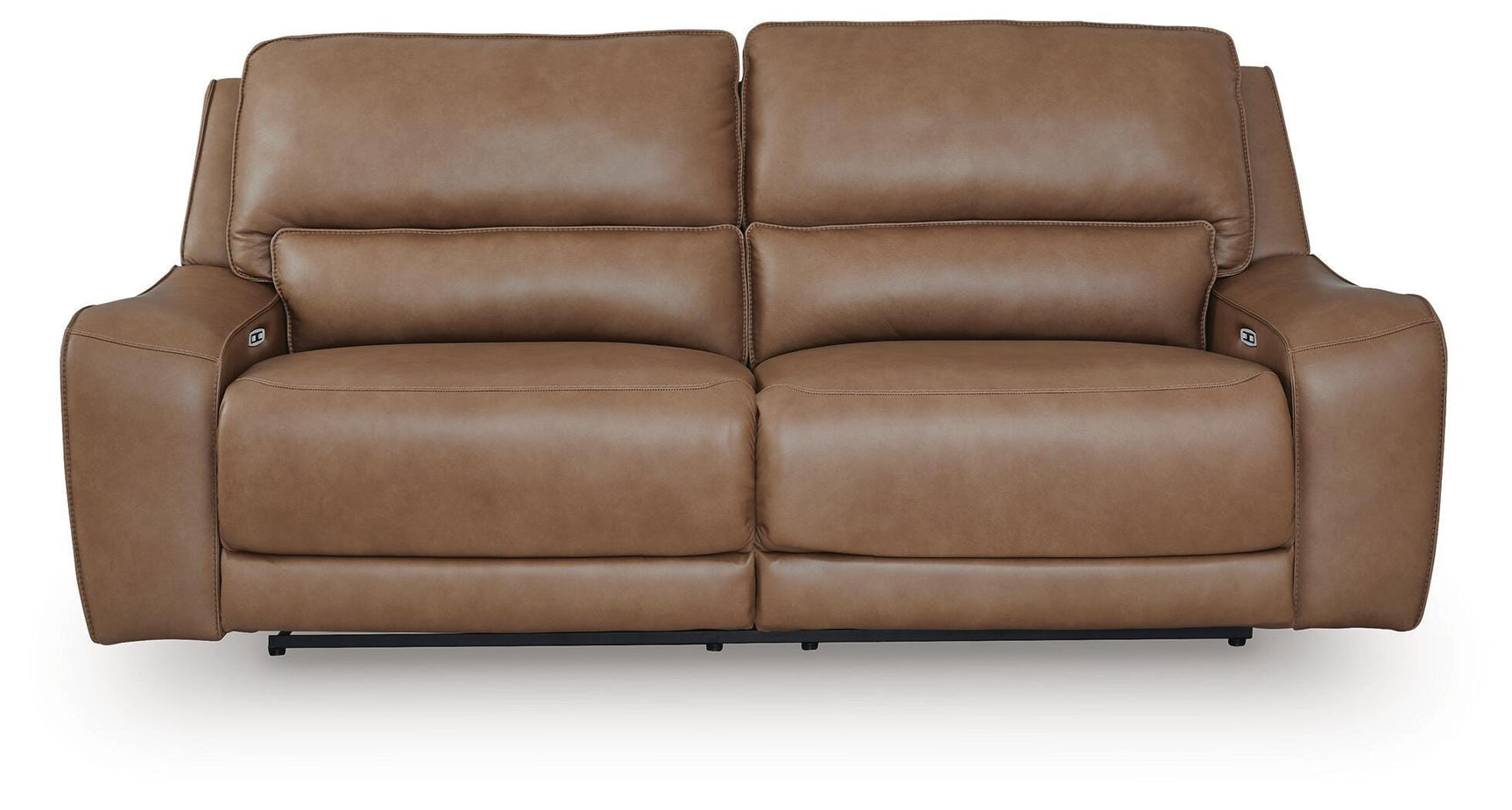 Silverbrooke Caramel 2-Piece Reclining Loveseat (Online Special Price)