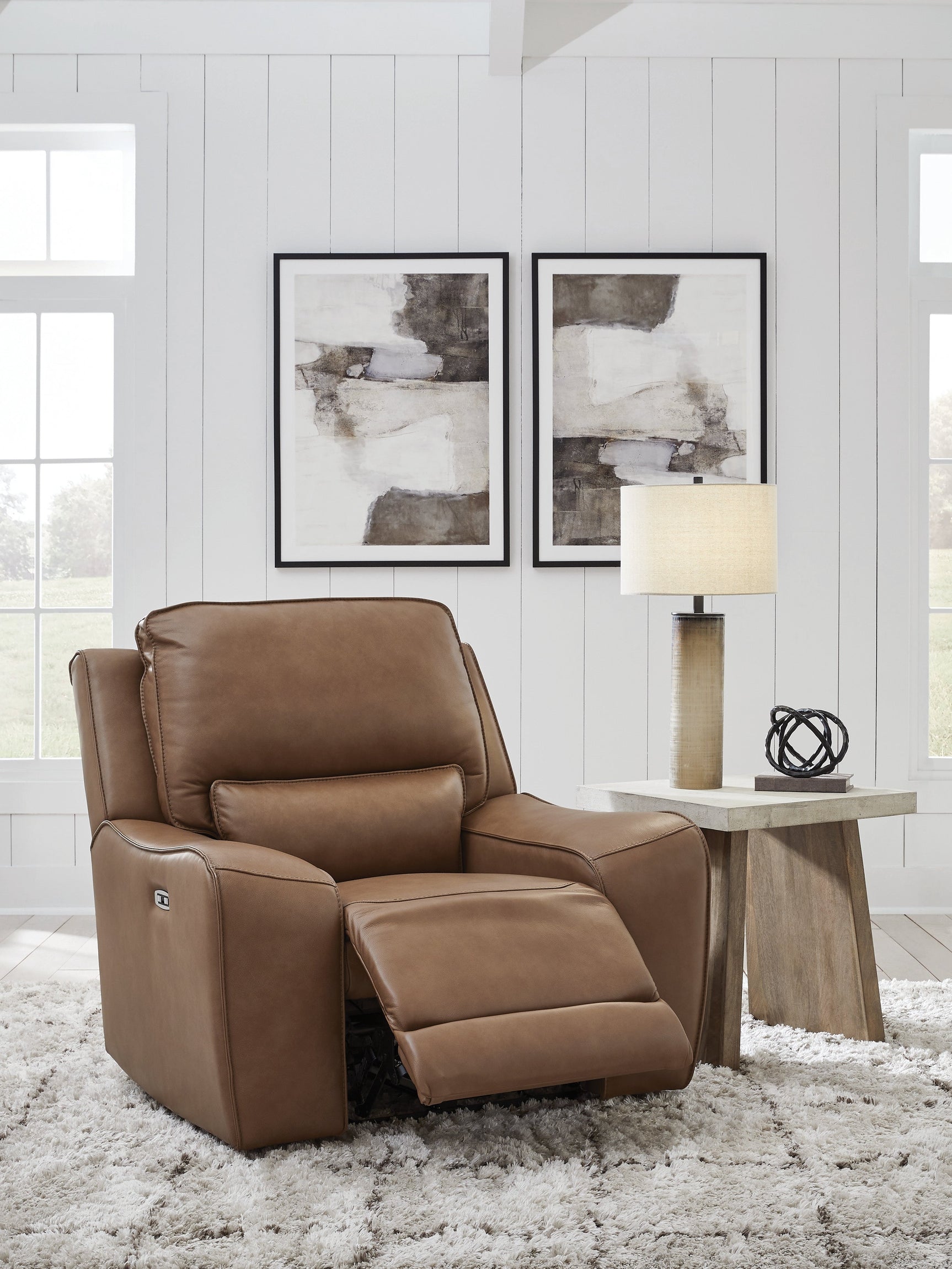 Silverbrooke Caramel Power Recliner (Online Special Price) - Ornate Home
