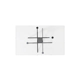 Silveria Chrome Dining Table - Ornate Home