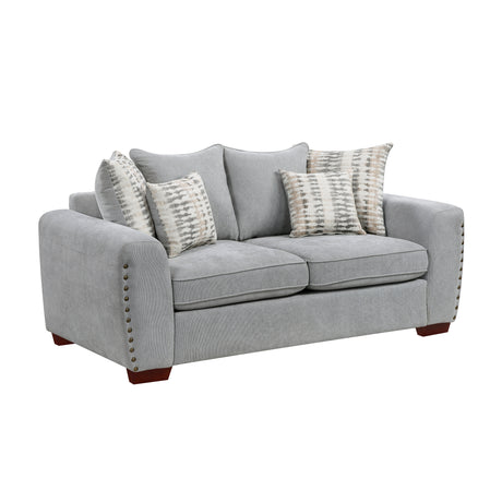 Silverthorne Gray Loveseat - Ornate Home