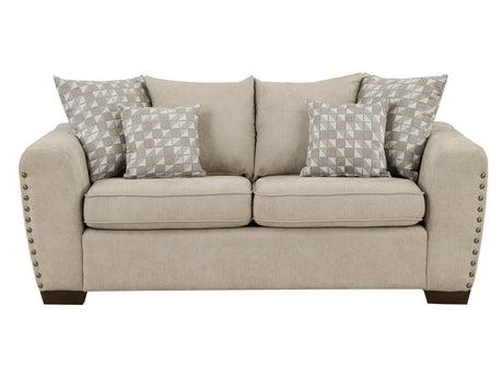 Silverthorne Light Brown Loveseat - Ornate Home