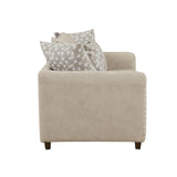 Silverthorne Light Brown Loveseat - Ornate Home