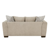 Silverthorne Light Brown Loveseat - Ornate Home