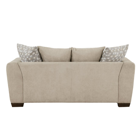 Silverthorne Light Brown Loveseat - Ornate Home