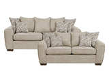 Silverthorne Light Brown Sofa & Loveseat - Ornate Home