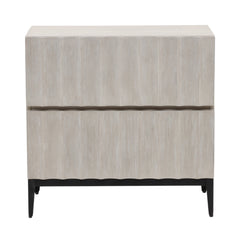 Silvia Light Gray Nightstand - Ornate Home