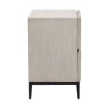 Silvia Light Gray Nightstand - Ornate Home