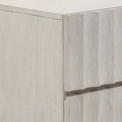 Silvia Light Gray Nightstand - Ornate Home