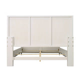 Silvia Light Gray Wash Bed - Ornate Home