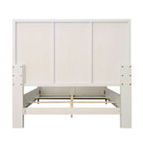 Silvia Light Gray Wash Bed - Ornate Home