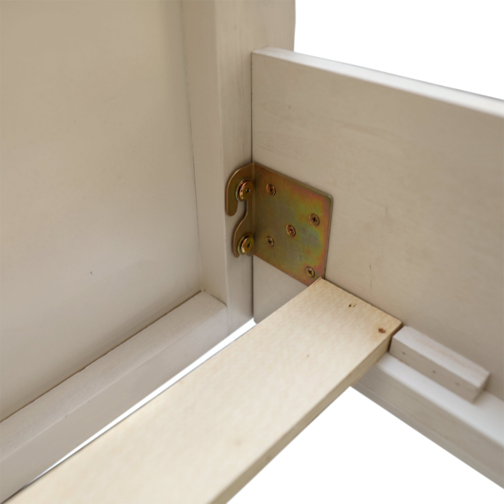 Silvia Light Gray Wash Bed - Ornate Home