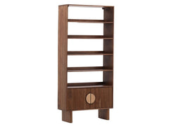 Silvie Brown Bookcase - Ornate Home