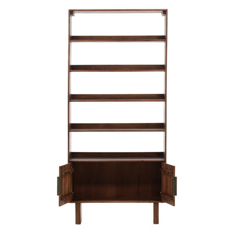 Silvie Brown Bookcase - Ornate Home