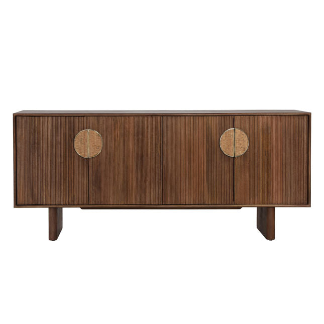 Silvie Brown Sideboard - Ornate Home